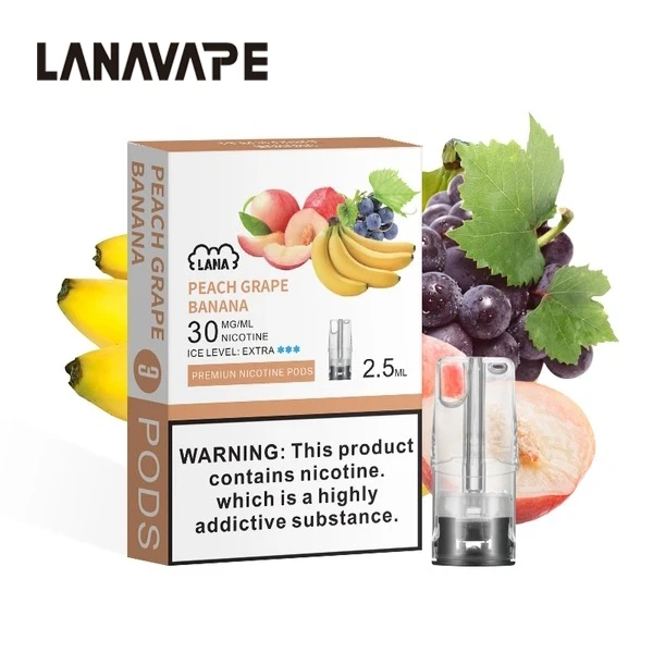 電子煙煙彈 LANA一代透明菸彈 葡萄:圖片 2